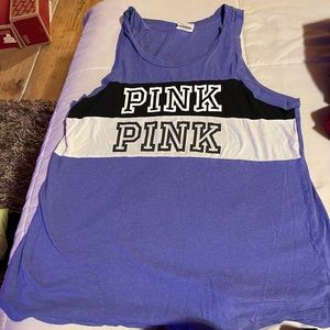 PINK purple tank top